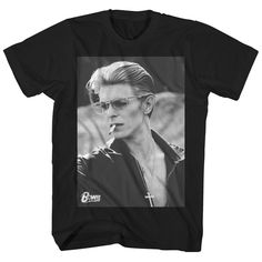 Merch Deals - T-Shirts, Vinyl, Posters  Merchandise | Merchbar David Bowie Shirt, Choir Teacher, David Bowie T Shirt, Bowie Shirt, Profile Portrait, Davy Jones, His Voice, Dave Matthews Band, The Monkees