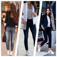 TOP 5: Hermosos outfits de cómo vestir elegante con tenis mujer 2024 ¡No te los pierdas! - Esmilna Castillo Trainers Outfit, Pinterest Outfits, Gianni Versace, Outfit Casual, Moda Fashion, Look Cool, Trendy Outfits