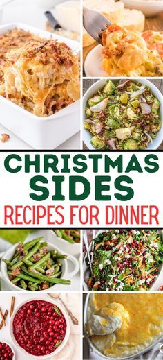 christmas side dishes recipes for dinner