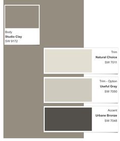 the different shades of gray and white are shown in this color scheme, which is also available