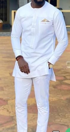 African Men Clothing | Kaftan African Men Shirt and Down White| Dashiki Mens Shirt. White Dashiki For Men, White Caftan For Men, Men Caftan African, White Native For Men Nigerian, White Native Wears For Men, Dashiki Hoodie, Men Attire, African Shirt