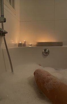 Candle Bath, Dream Apartment Decor, Dream House Interior, Bubble Bath, Bath Time, Shower Bath, Bathroom Interior