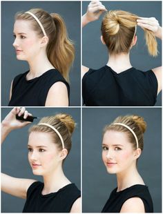 Eight ridiculously simple hairstyles you can do in ten seconds Elegance Hair, Simple Hairstyles, Easy Hairstyles For Medium Hair, Glamorous Hair, Quick Hairstyles, 10 Seconds, Bad Hair Day