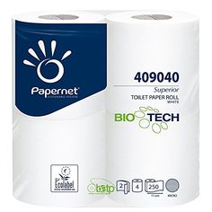 two rolls of paper towels sitting next to each other