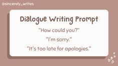 a sign that says, dialge writing propt how could you? i'm sorry it's too late for apoloies