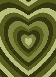 an image of a heart pattern in green and white