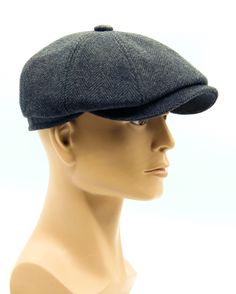 It is a well-known fact that the choice of a headdress causes some difficulties. Especially with the onset of the cold season, we begin to think about how to protect our heads from bad weather. As a rule, men prefer the classics, so our designers present to your attention a luxurious men's cap in a classic style. The accessory was made of natural materials of excellent quality, the insulated lining will protect from cold weather, and thanks to the reliable material, the newsboy cap has a chic du Mens Newsboy Hat, Gatsby Hat, Baker Boy Cap, Baker Boy Hat, Newsboy Hat, Baker Boy, Stylish Hats, News Boy Hat, Newsboy Cap