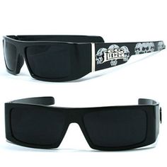 Locs Mens Cholo Sunglasses - Black (skull) Biker Sunglasses, Locs Sunglasses, Skateboard Photos, Fresh Clothes