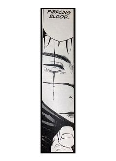 a black and white bookmark with an image of a man's face on it