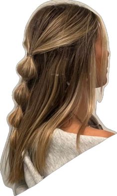 Basic Long Hairstyles, Easy Hairstyles For Brown Hair, Cute Down Hairstyles For Medium Hair, Curled Hair For School, Hair Styles Middle School, Hair For High School, Teen Back To School Hairstyles, Cute Hair For Medium Hair, Cute Hairstyles For School Brown Hair