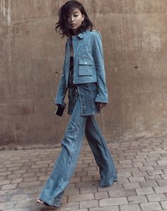 margaret2 Denim Street Style, Jeans Trend, Look Jean, Denim Day