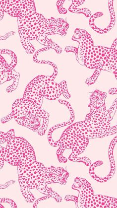 a pink and white leopard print fabric with dots on the pattern, which is very similar to