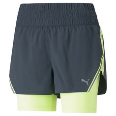 Built for race days, these two-in-one running shorts combine a typical short with compression-wear to keep you warm and comfortable as you run.The lightweight stretch fabric is designed for ultimate freedom of movement so you can focus on beating your personal best – and beyond. $17.95 Womens Puma, Compression Wear, A Typical, Freedom Of Movement, Race Day, Running Shorts, Athletic Shorts, Focus On, Short Outfits