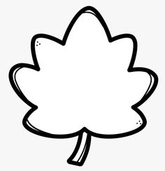 a black and white drawing of a leaf