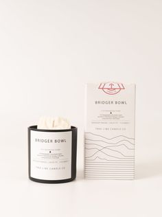 Bridger Bowl Candle - Heyday Frasier Fir, Steamboat Springs Colorado, Bozeman Montana, Steamboat Springs, Curated Gift Boxes, 5 Gifts, Bowl Candle, Tree Line, Scented Soy Candles