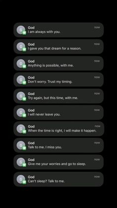 an iphone screen with some texts on it