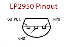 an image of the lp250 pinout and its corresponding parts are labeled