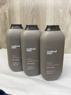 This is for a 2 pack of Men’s — Method Cedar + Cypress Body Wash — Woodsy Forest Inspired Scent �— 18 oz — 3 Pack. Please look at the photos carefully as they are also part of the description to ensure that it is to your satisfaction as we can not accept returns at this time. We package well and ship promptly. Shipped with USPS Priority Mail. Thanks for looking! Inexpensive Skin Care, Best Body Wash, Skin Care Basics, Mens Body Wash, Skin Care Routine Order, Body Hygiene, Healthy Skin Tips