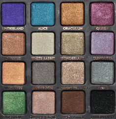 Urban Decay eyeshadow palette Alice In Wonderland Palette, Urban Decay Eyeshadow Palette, Urban Decay Palette, Urban Decay Eyeshadow, Makeup Obsession, I Love Makeup