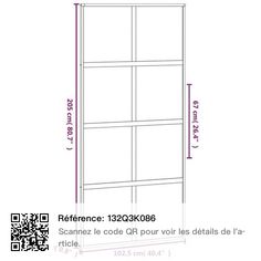 a drawing of a bookcase with three shelves