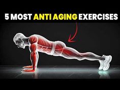 Physio Reveals: 5 Science-Backed Exercises that Reverse Aging - YouTube Anti Aging Exercise, Anti Aging Massage, Muscle Stretches, Best Gym Workout, Bodybuilding Workout Plan, Workout Routine For Men, Month Workout, Reverse Aging, Buttocks Workout