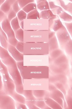 Pink Water Color Palette Inspo Colors That Contrast With Pink, Pretty Pink Color Palette, Rosy Color Palette, Marshmallow Color Palette, Pink Color Theory, Pink Monochrome Color Palette, Pink Pallete Pastel, Soft Pink Colour Palette, Pink Pallets Colour Palettes