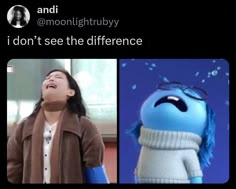 an image of a woman laughing next to the same character in sesame's movie