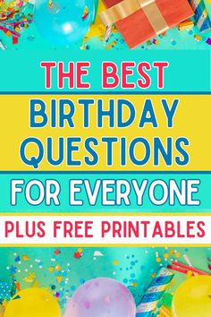 birthday questions Games About Birthday Person, Birthday Questions For Teens, Kahoot Birthday Questions, Birthday Questions For Kids, Birthday Question Game, Birthday Jeopardy Game Questions, Who Knows Me Best Questions Birthday