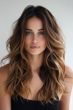 ombre-hair-color-for-brunettes Ombré Brunette Hair, Light Brown Ombre Hair, Popular Hair Trends, Dark To Light Ombre, Ombre Brunette, Ombre Hair Color For Brunettes, Medium Brown Hair Color, Brown Ombre Hair Color, Dimensional Brunette