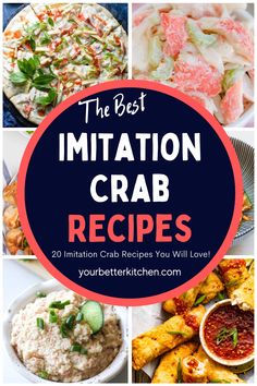 Imitated Crab Crispy Rice, Surimi Snow Leg Style Recipes, Imation Crab And Shrimp Recipes, Imation Crab Salad Recipes, Imitatation Crab Recipe Ideas, Imation Crab Recipes, Crab Recipes Healthy, Imitated Crab Recipes, Bariatric Lunch