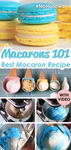 macarons 101 best macaron recipe with video by nohollows