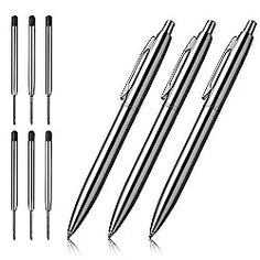 four different types of pens and pencils on a white background with the same pen