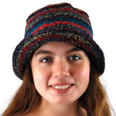 Alpaca Blend Hats Hand crocheted by talented artisans using leftover and recycled alpaca yarns. Color combinations are unique so no two hats are alike. Made with an Alpaca Blend Due to the color assortment received, we cannot sell by color or guarantee certain color combinations available. Please contact us for current stock. Bohemian Knitted Short Brim Hat, Bohemian Knit Hats For Fall, Fall Bohemian Knitted Hats, Multicolor Hand Knitted Hat For Fall, Casual Multicolor Handwoven Crochet Hat, Fall Multicolor Hand Knitted Hat, Bohemian Knitted Alpaca Hat, One Size Alpaca Crochet Hat, Hand Knitted One Size Alpaca Hats