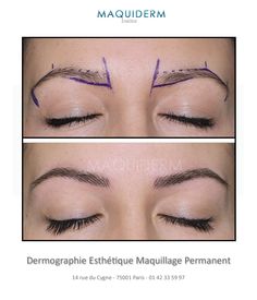 Maquillage permanent sourcils Competition Makeup, Ombre Eyebrows, Eyebrow Styles, Permanent Eyebrows, Eyebrows On Fleek, Magazine Fashion