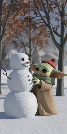 Winter with Baby Yoda Wallpaper | iPhone Wallpaper Grogu Christmas Wallpaper, Yoda Wallpaper Iphone, Baby Yoda Wallpaper, Yoda Wallpaper, I Am Groot, Wallpaper Iphone Wallpaper, Wallpaper Iphone, Christmas Time