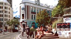 The Auckland Regional Chamber of Commerce building on the corner of Chancery Street and Courthouse Lane, 1982. Credit: Basil Williams, Auckland Libraries Heritage Collections 1727-107 Auckland Aesthetic, Aesthetic 80s, Auckland Nz, On The Corner, Chamber Of Commerce, Heritage Collection, Auckland, Basil, New Zealand