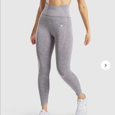 Brand New, Never Worn Leggings. Just Ordered The Wrong Size And Didn’t Return In Time Bra Measurements, Gymshark Leggings, Legging Outfits, Johanna Ortiz, Grey Leggings, Sport Bra, Hiking Outfit, Seamless Leggings, Gym Wear