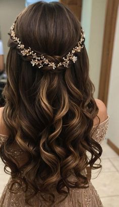 Ponytail hairstyles for women | Trendy hairstyle ideas Fancy Party Hairstyles, Formal Hairstyles For Long Hair, Engagement Hairstyles, Quince Hairstyles, Video Tiktok, Long Hair Wedding Styles, Hair Guide, Blonde Model