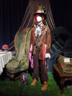 an image of a costume that is on display