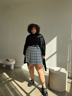 Plus Size Plaid Pleated Skirt – 2020AVE Fitted Asymmetrical Skort For Fall, Elegant Fitted Plaid Skirt, Relaxed Asymmetrical Mini Skirt For Fall, Fitted Plaid Pleated Mini Skirt, Plaid Pleated Mini Skirt For Spring, Full Mini Skirt For Workwear In Fall, Fall Workwear Full Mini Skirt, Elegant Plaid Skirt, Elegant Plaid Skirt For Work