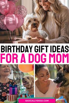 birthday gift ideas for a dog mom