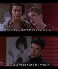 because it would hurt a lot, warren. <3 empire records <3 Movie Lines, Film Quotes, About Time Movie, Music Film, Tv Quotes