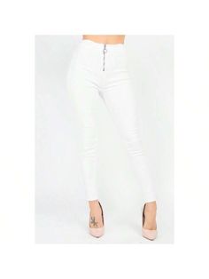 Imported
1.3.5.7.9.11.13
A woven pair of denim jeans featuring a solid color, a front o-ring zipper, a high rise, skinny leg fit, and a full length.
70% Cotton 28% Polyester 2% Spandex 
White 
IRI  High Waist Denim JeansHigh Waist Denim Jeans Multicolor     Plain    Women Clothing, size features are:Bust: ,Length: ,Sleeve Length: Trendy High Rise Jeans With Zipper Closure, Trendy High-rise Jeans With Zipper Closure, Trendy High-rise Jeans With Button Zip Fly, Trendy High Rise Jeans With Button Zip Fly, Trendy High Rise Jeans, Trendy High Rise Pants With Zipper Closure, Trendy High Rise Pants With Zipper, Trendy High-rise Pants With Zipper Closure, Chic Stretch Jeans With Zipper Closure