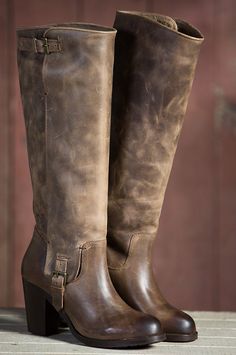 Women's Ariat Gold Coast Tall Leather Boots by Overland Sheepskin Co. (style 58026) London Wear, Tall Cowgirl Boots, Mountain Fashion, Cowgirl Boots Outfit, Life In The City, Rugged Boots, Boot Barn, Country Boots, Crushed Stone