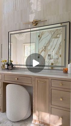 Master Bath Vanity With Makeup Area Bedroom Vanities, Vanity Below Window, Vanity Area In Bedroom Master Suite, Make Up Vanity In Bathroom, Makeup Vanity Area, Vanity Area In Bedroom