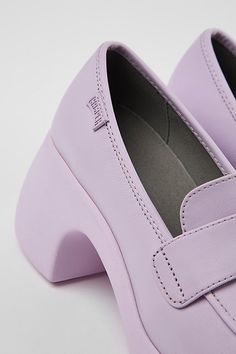 Light Purple Shoes, Formal Shoes For Women, Light Pastel Purple, Loafer Shoe, Urban Outfitters Shoes, Kawaii Christmas, Camper Shoes, Ballerina Shoes Flats, Purple Shoes