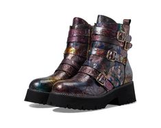 Women's L'Artiste by Spring Step Rosaleen | Zappos.com Merrell Hiking Boots, Brown Womens Shoes, L'artiste By Spring Step, Shoes Brown, Block Heel Boots, Chunky Block Heels, Karl Lagerfeld Paris, Fall Shopping, Toe Designs