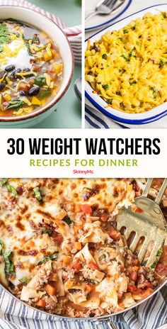 30 weight watchers recipes for dinner that are easy to make and delicious enough to eat