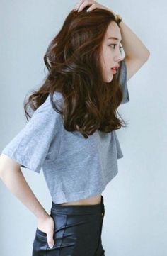 Korean Medium Hair, 2015 Hairstyles, Super Hair, Trendy Hair Color, Haircuts For Long Hair, Long Wavy Hair, Hair Color Dark, Medium Hair Cuts