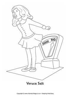 a girl standing on top of a scale with the words good bad